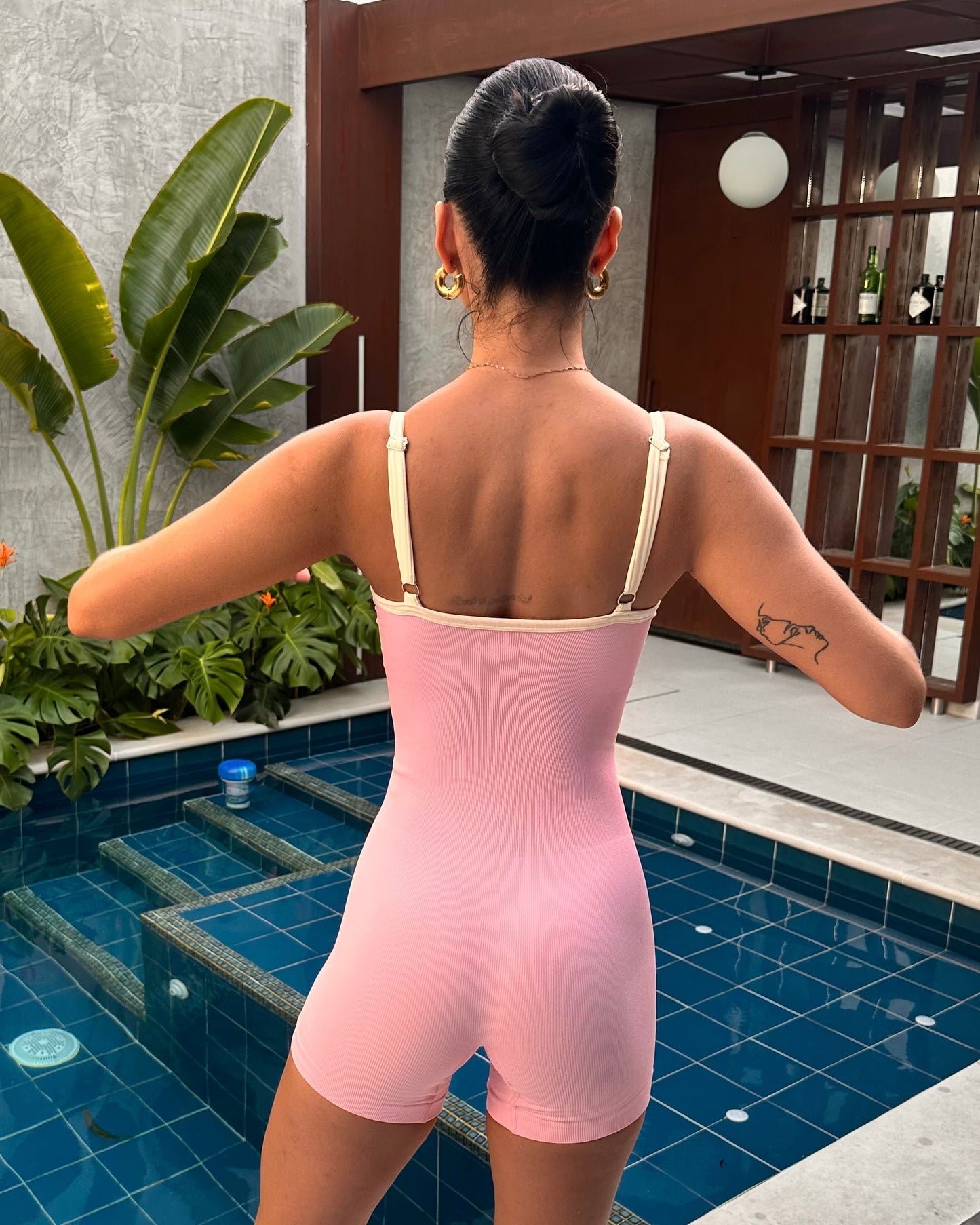 Enterizo BLUSH Rosa
